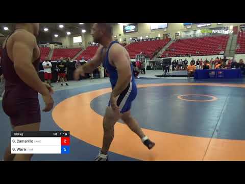 2018 Marine Corps US Open/Masters A Freestyle 100 RR Rnd 4 - Gabriel Camarillo (Lawc) Vs. Garth Wa
