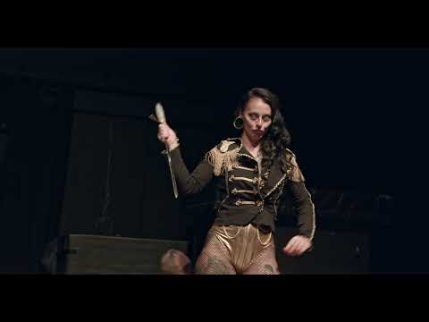 Sword swallower & son