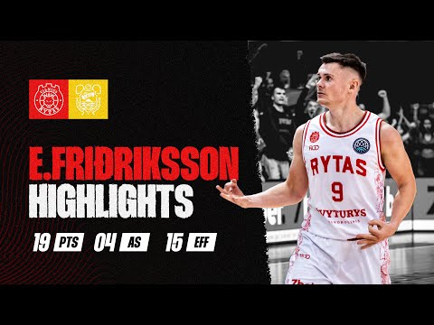 Elvaro Fridrikssono 19 pelnytų taškų prieš „Lenovo“