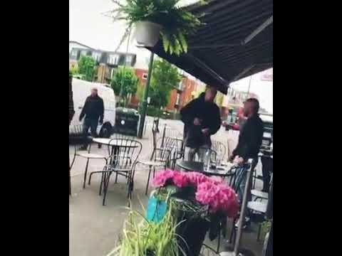 shqiptari godet anglezin qe I heq cigaren nga goja