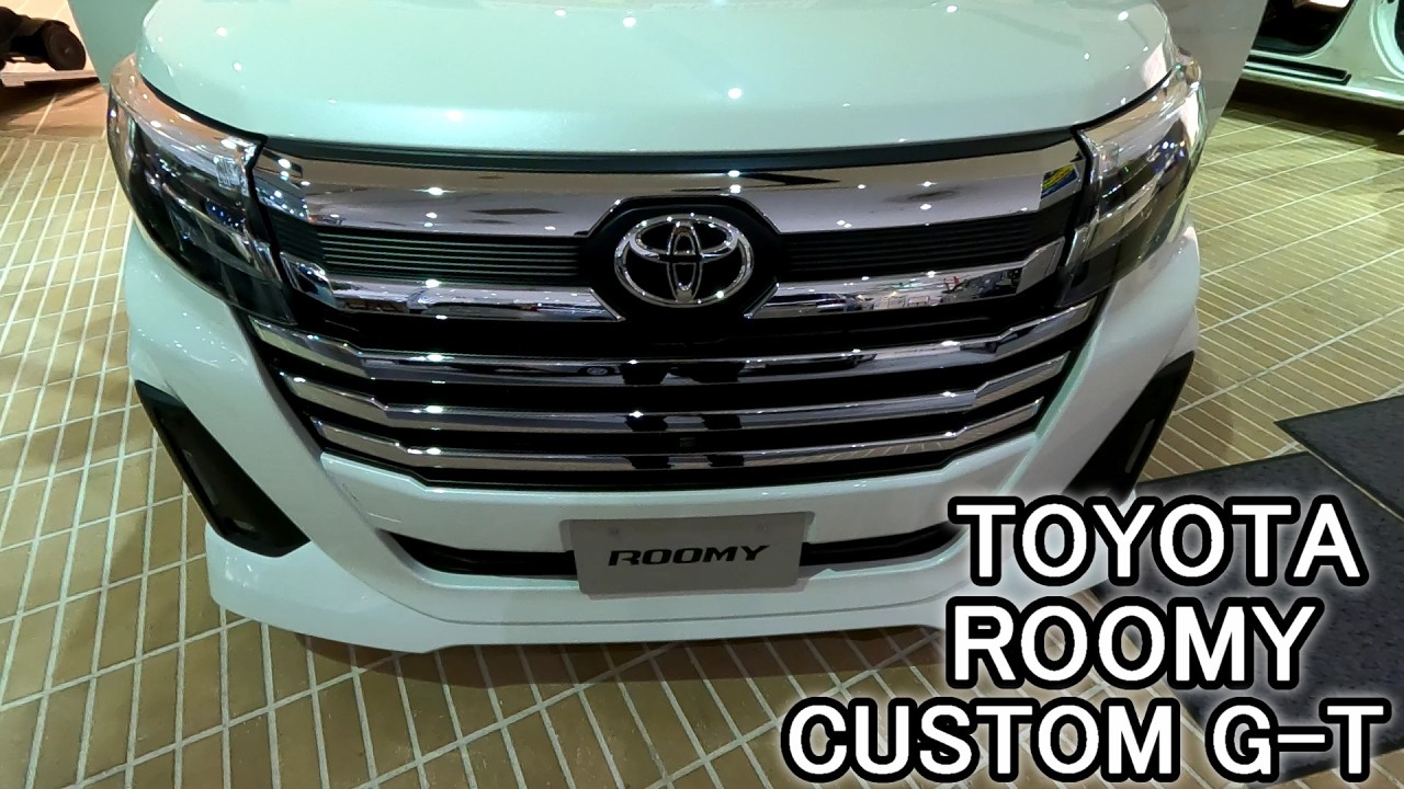 【快適快速空間トヨタルーミーカスタムG-Tのリアル】TOYOTA ROOMY CUSTOM G 　内装 外装 装備 特長 走行性能　PART 1