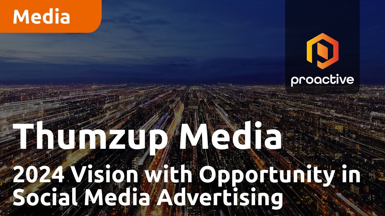 Thumzup Media CEO Robert Steele's Vision for 2024 with Opportunity in Social Media Advertising