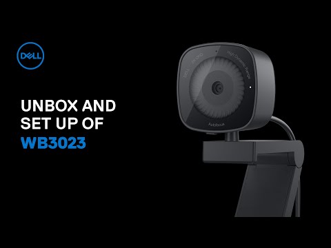 Dell Webcam WB3023 QHD USB Black Dell Webcam WB3023 QHD USB Black
