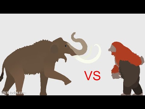 Woolly Mammoth VS Gigantopithecus