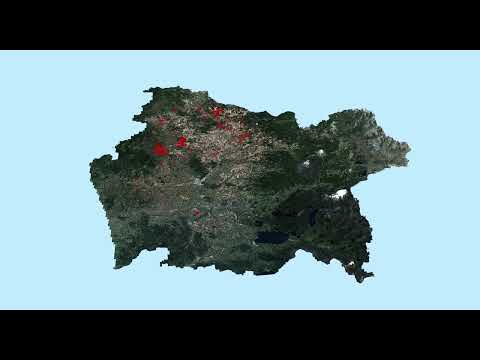 Incendios forestales Araucanía, temporada 2024 -2025.