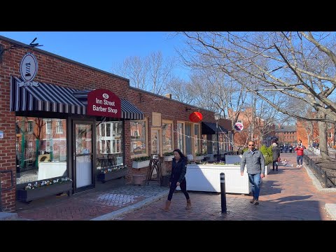 New England's Charming Coastal City : Walking Newburyport, MA in April 2023