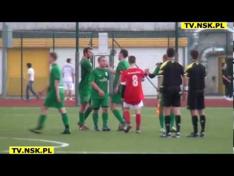 tv.nsk.pl 2012-09-20 Puchar Polski MKS Świt II Nowy Dwór Maz. - Marcovia 2000 Marki 7-0 skrót