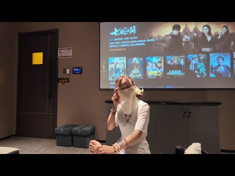 她摘下面纱那一刻，我心动了，深圳足浴按摩探店