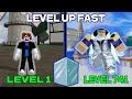 BEST TIPS on how to LEVEL UP FAST in the First Sea using ICE FRUIT in BLOX FRUITS | LEVEL 1 to 741