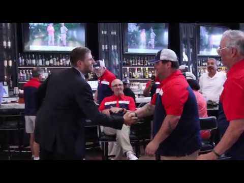 Eric Trump Visits Met PGA HOPE Veterans for Spring Graduation