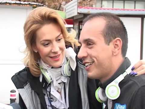 Vali Porcisteanu - Radio ZU - Porsche @ Pitesti - Roxana Ciuhulescu