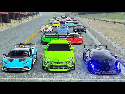 Lamborghini Urus GTR vs Lamborghini Hypercars at Highlands