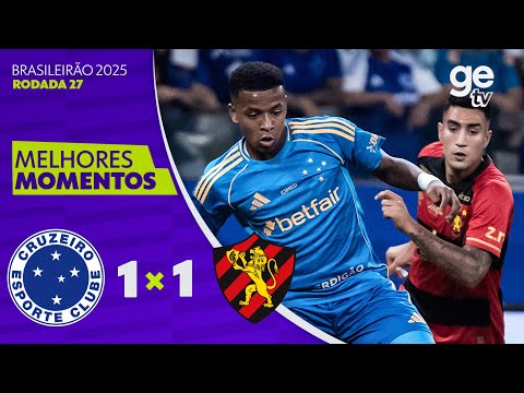 Gols e lances de Cruzeiro x Sport