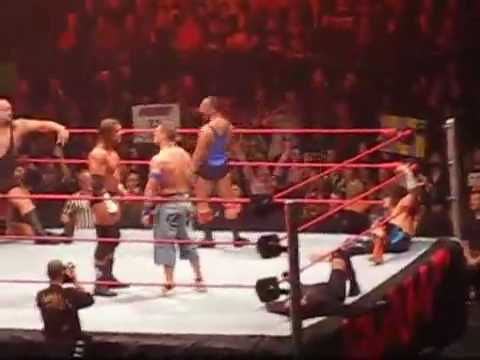 Santino throws himself out of the ring 15 Man Battle Royale Brisbane Cup 2009.avi