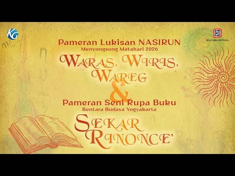 𝑷𝒂𝒎𝒆𝒓𝒂𝒏 𝑳𝒖𝒌𝒊𝒔𝒂𝒏 𝑵𝒂𝒔𝒊𝒓𝒖𝒏 “Waras, Wiris, Wareg” dan *𝑷𝒂𝒎𝒆𝒓𝒂𝒏 𝑺𝒆𝒏𝒊 𝑹𝒖𝒑𝒂 𝑩𝒖𝒌𝒖 𝑩𝑩𝒀 𝑺𝒆𝒌𝒂𝒓 𝑹𝒊𝒏𝒐𝒏𝒄𝒆’