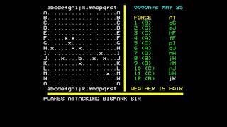 Strategy II: Hunt for the Bismark for the BBC Micro