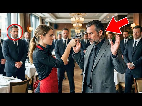 The Mafia Boss Tested the Waitress on Purpose — Her Calm Reaction Shocked Everyone
