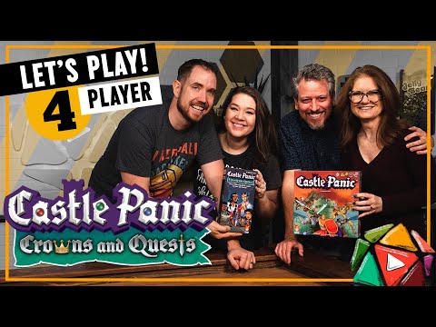 Let's Play CASTLE PANIC: CROWNS and QUESTS | PTG Ep. 24 with @FiresideGames