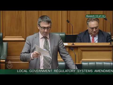 Local Government Regulatory Systems Amendment Bill - First Reading - Video 12