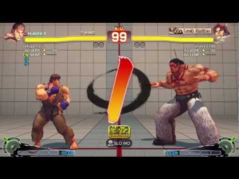 Sekiganryu (Ryu) vs Lesley (Hawk) - AE 2012 Match *720p*