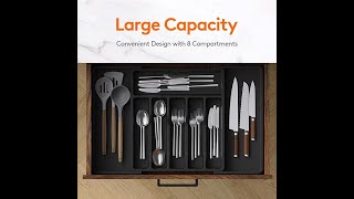 Honest Review: Lifewit Expandable Silverware Drawer Organizer | Best Kitchen Utensil Tray?