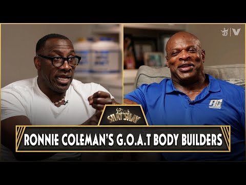 Ronnie's G.O.A.T Body Builders: Arnold Schwarzenegger, Ronnie Coleman, Lee Haney, & Darien Yates