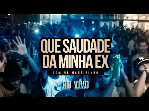 Mc Maneirinho Ao Vivo no Rock Que Saudade Da Minha Ex (TôNoFlash