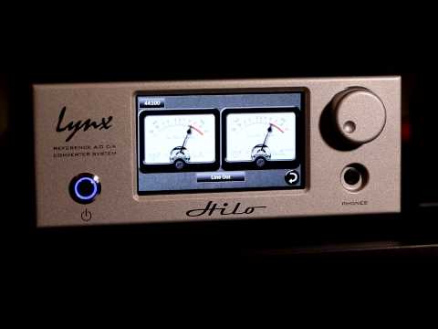 Lynx Hilo DAC analog vue meters