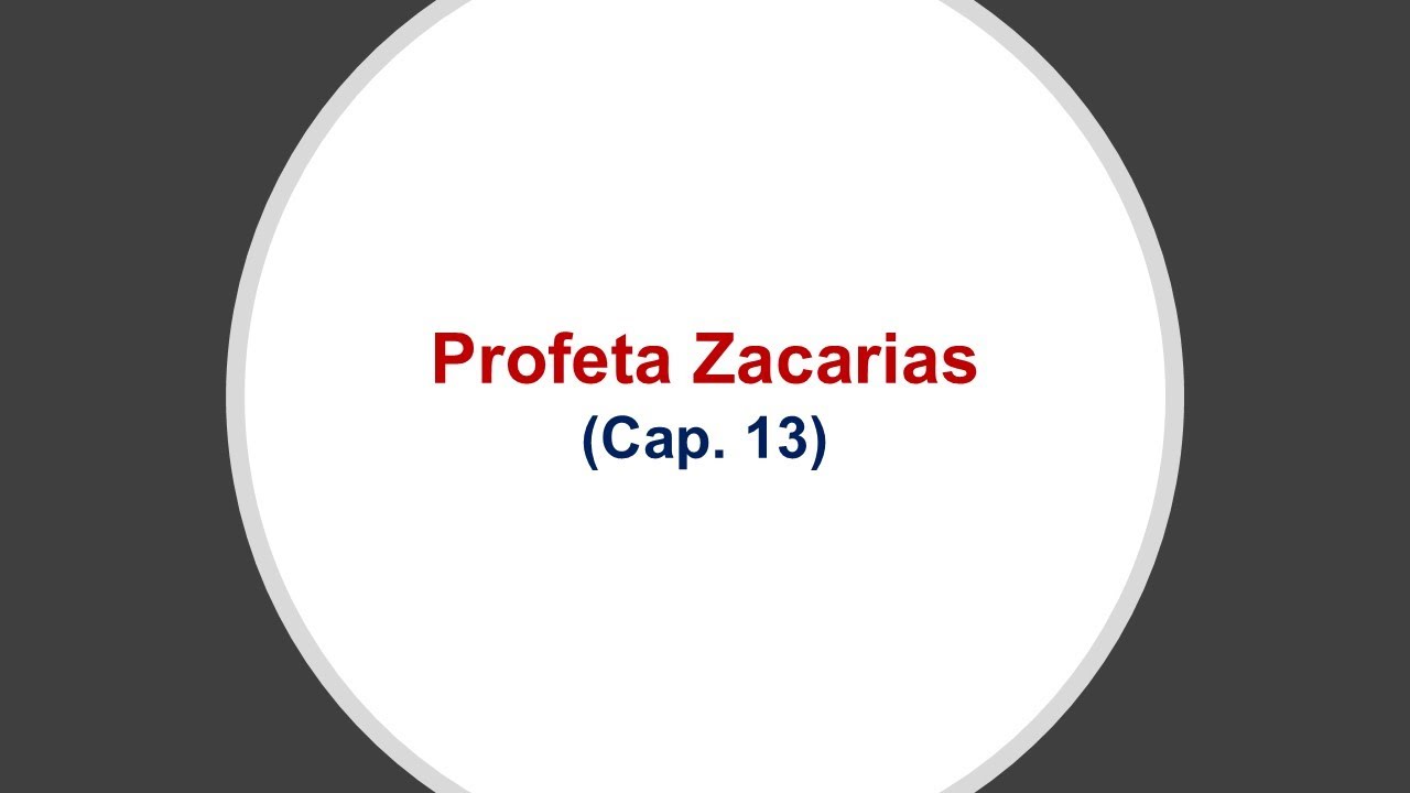 Profeta Zacarias