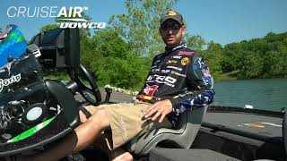 Nitro Pro Anglers on the new Dowco CruiseAir Suspension Bass Fishing Seat