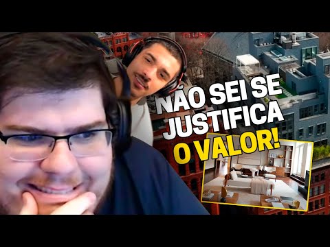 CASIMIRO REAGE: COBERTURA DE 18 MILHÕES DE DÓLARES EM NEW YORK | Cortes do Casimito