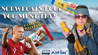 Food to try when in Norway, popular Norwegian food and snacks you can buy in the grocery store!