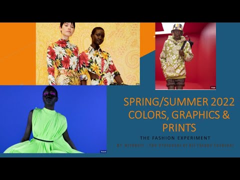 Color & Print Trends -Spring 2022 Color, Prints, and Graphic Trends