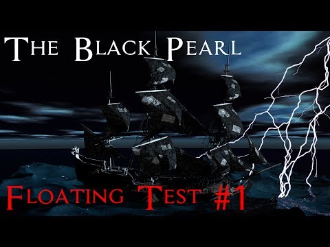 (C4D) "The Black Pearl" | Floating Test #1 /// "La Perla Negra" | Prueba Flotación #1