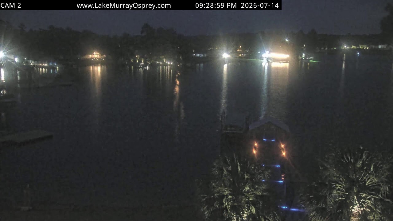 Live webcam view of Lake Murray Osprey Habitat Cam