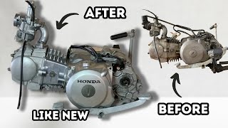 Download lagu Honda c100 engine full restoration and repair mp3