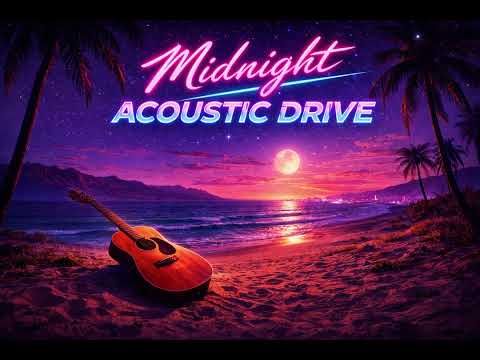 Midnight Acoustic Drive | Retro Synthwave