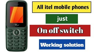 Itel 5608, 2163 all keypad not working I Only power button work I itel charging regulator short