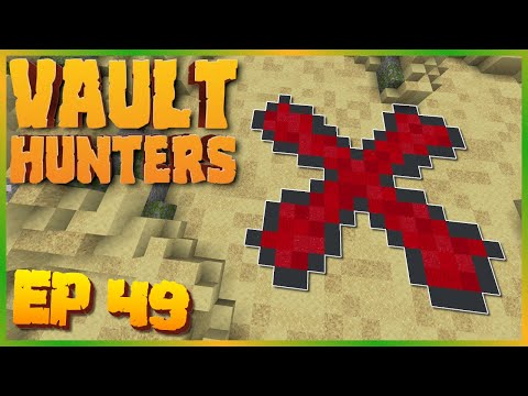 I Found SO MUCH Buried TREASURE! | Minecraft Vault Hunters - Ep 49