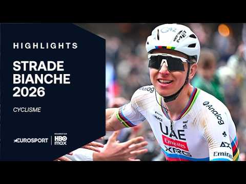 STRADE BIANCHE 2026 - Pogacar TUE la concurrence et le suspense, Paul Seixas IMPRESSIONNE encore