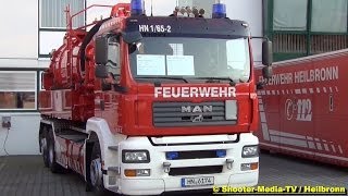 preview picture of video '[F] - Einsatzfahrzeuge + Fahrzeugpark der FEUERWEHR HEILBRONN | [Spezialfahrzeuge & Sonderfahrzeuge]'