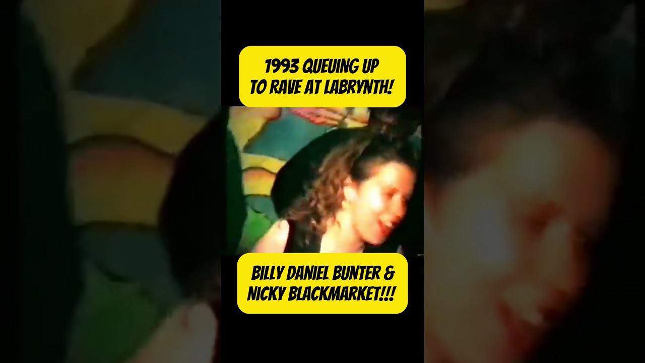 Nicky Blackmarket & Billy Daniel Bunter - Labrynth 1993. #rave #90s #hardcore #jungle