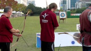 preview picture of video 'WTAF 2010 - Turkish and Hungarian archers'