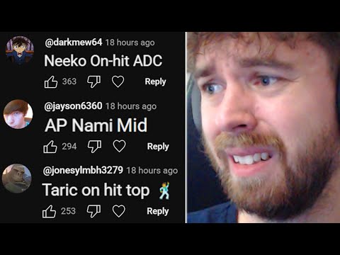 Viewer Picks to Challenger are getting a little crazy | On-Hit Neeko ADC, Nami Mid, On-Hit Taric Top