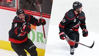 SVECHNIKOV & AHO make it 3-1 CANES!!