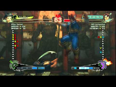 USFIV~ T.Hawk (IND Incognitus) vs.  Makoto (VRyu Sensei) HD
