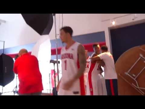 Thumbnail for Behind the Scenes of Arizona Basketball Photo Day by arizona