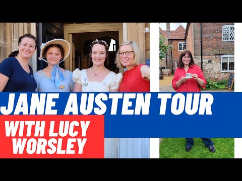 A Jane Austen Tour, with Lucy Worsley - Vlog