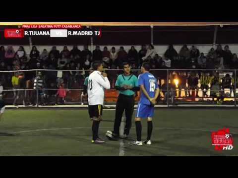 Real Madrid C.F. Tijuana VS Real Tijuana - Final de Liga Fut7 Casablanca