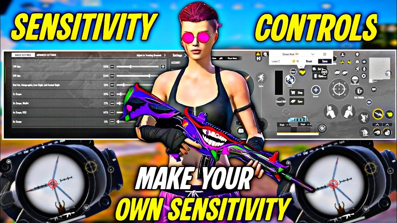 NEW UPDATE 4.3 CODE 🔥 PUBG MOBILE/BGMI SENSITIVITY SETTINGS 2026 | BEST SCOPE SENSITIVITY SETTING✅